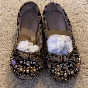 Toddler’s Leopard Flats - Size 9.5